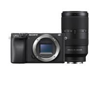 Sony A6400 noir + 70-350mm F/4.5-6.3 G OSS | ✅ Carte mémoire 64 Go gratuite 39,99 €