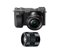 Sony A6400 Noir Kit SEL 16-50mm F3.5-5.6 OSS Noir + SEL 50mm F1.8 OSS