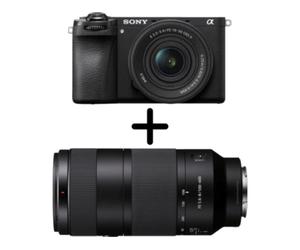 Sony A6700 + E PZ 16-50mm f/3.5-5.6 OSS II + FE 100-400mm f/5.6-8 OSS