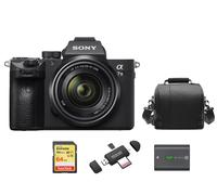 SONY A7 III hybride 24.2 mpix KIT SEL 28-70MM F3.5-5.6 OSS + SD 64Go + Sac + NP-FZ100 Battery + Memory Card Reader