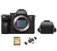SONY A7 III hybride 42.4 mpix Body + SD 64Go + Sac + Memory Card Reader
