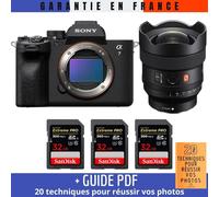 Sony A7 IV + FE 14mm f/1.8 GM + 3 SanDisk 32GB Extreme PRO UHS-II SDXC 300 MB/s + Guide PDF ""20 TECHNIQUES POUR RÉUSSIR VOS PHOTOS