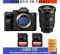 Sony A7 IV + FE 16-35mm f/2.8 GM + 2 SanDisk 32GB Extreme PRO UHS-II SDXC 300 MB/s + Guide PDF ""20 TECHNIQUES POUR RÉUSSIR VOS PHOTOS