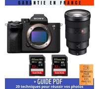 Sony A7 IV + FE 24-70mm f/2.8 GM + 2 SanDisk 32GB Extreme PRO UHS-II SDXC 300 MB/s + Guide PDF ""20 TECHNIQUES POUR RÉUSSIR VOS PHOTOS