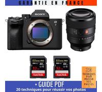 Sony A7 IV + FE 50mm f/1.2 GM + 2 SanDisk 32GB Extreme PRO UHS-II SDXC 300 MB/s + Guide PDF ""20 TECHNIQUES POUR RÉUSSIR VOS PHOTOS