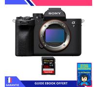 Sony A7 IV Nu + 1 SanDisk 128GB Extreme PRO UHS-II SDXC 300 MB/s + Ebook 'Devenez Un Super Photographe' - Hybride Sony