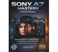 Sony A7 Mastery for Hybrid Shooters: Master Real-time Eye AF, Tracking Sensitivity, LowLight Focus, and Video AF Settings for Sharp Photos and Cinematic Footage