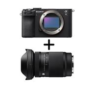 Sony A7C II noir + Sigma 20-200mm f/3.5-6.3 DG Contemporary + Garantie 5 Ans