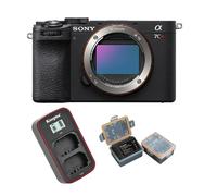 Sony a7CR 61 mpix (Noir) + Batterie Kingma (Sony NP-FZ100) + Chargeur de batterie Kingma