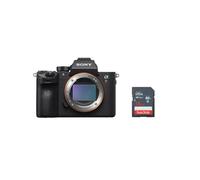 Sony A7R III Boîtier + Carte SD 16 Go - Capteur plein format 42,4 MP, AF hybride rapide, 10 i/s