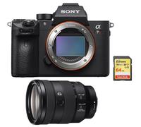 SONY A7R III + SEL 24-240MM F3.5-6.3 OSS + carte mémoire SD de 64 Go
