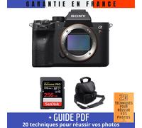 Sony A7R IV Nu + SanDisk 256GB Extreme PRO UHS-I SDXC 170 MB/s + Sac + Guide PDF ""20 TECHNIQUES POUR RÉUSSIR VOS PHOTOS