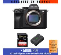 Sony A7R IV Nu + SanDisk 256GB UHS-I 170 MB/s + Sony NP-FZ100 + Guide PDF ""20 TECHNIQUES POUR RÉUSSIR VOS PHOTOS