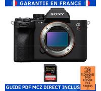 Sony A7R V + 1 SanDisk 256GB Extreme PRO UHS-II SDXC 300 MB/s + Guide PDF MCZ DIRECT '20 TECHNIQUES POUR RÉUSSIR VOS PHOTOS
