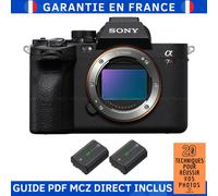 Sony A7R V + 2 Sony NP-FZ100 + Guide PDF MCZ DIRECT '20 TECHNIQUES POUR RÉUSSIR VOS PHOTOS