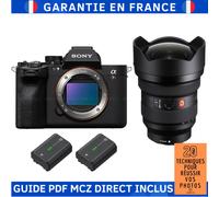 Sony A7R V + FE 12-24mm f/2.8 GM + 2 Sony NP-FZ100 + Guide PDF MCZ DIRECT '20 TECHNIQUES POUR RÉUSSIR VOS PHOTOS