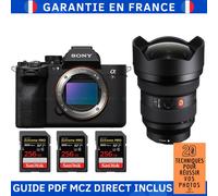 Sony A7R V + FE 12-24mm f/2.8 GM + 3 SanDisk 256GB Extreme PRO UHS-II SDXC 300 MB/s + Guide PDF MCZ DIRECT '20 TECHNIQUES POUR RÉUSSIR VOS PHOTOS