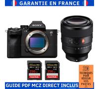 Sony A7R V + FE 50mm f/1.2 GM + 2 SanDisk 256GB Extreme PRO UHS-II SDXC 300 MB/s + Guide PDF MCZ DIRECT '20 TECHNIQUES POUR RÉUSSIR VOS PHOTOS