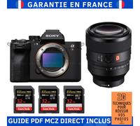 Sony A7R V + FE 50mm f/1.2 GM + 3 SanDisk 32GB Extreme PRO UHS-II SDXC 300 MB/s + Guide PDF MCZ DIRECT '20 TECHNIQUES POUR RÉUSSIR VOS PHOTOS