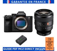 Sony A7R V + FE 50mm f/1.4 GM + 1 Sony NP-FZ100 + Guide PDF MCZ DIRECT '20 TECHNIQUES POUR RÉUSSIR VOS PHOTOS