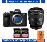 Sony A7R V + FE 50mm f/1.4 GM + 2 SanDisk 256GB Extreme PRO UHS-II SDXC 300 MB/s + Guide PDF MCZ DIRECT '20 TECHNIQUES POUR RÉUSSIR VOS PHOTOS