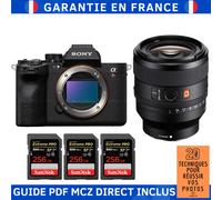 Sony A7R V + FE 50mm f/1.4 GM + 3 SanDisk 256GB Extreme PRO UHS-II SDXC 300 MB/s + Guide PDF MCZ DIRECT '20 TECHNIQUES POUR RÉUSSIR VOS PHOTOS