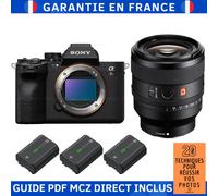 Sony A7R V + FE 50mm f/1.4 GM + 3 Sony NP-FZ100 + Guide PDF MCZ DIRECT '20 TECHNIQUES POUR RÉUSSIR VOS PHOTOS