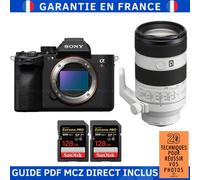 Sony A7R V + FE 70-200mm f/4 Macro G OSS II + 2 SanDisk 128GB Extreme PRO UHS-II SDXC 300 MB/s + Guide PDF MCZ DIRECT '20 TECHNIQUES POUR RÉUSSIR VOS PHOTOS
