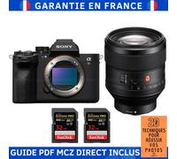 Sony A7R V + FE 85mm f/1.4 GM + 2 SanDisk 32GB Extreme PRO UHS-II SDXC 300 MB/s + Guide PDF MCZ DIRECT '20 TECHNIQUES POUR RÉUSSIR VOS PHOTOS