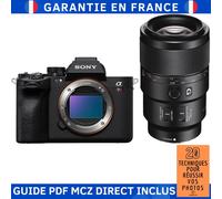 Sony A7R V + FE 90mm f/2.8 Macro G OSS + Guide PDF MCZ DIRECT '20 TECHNIQUES POUR RÉUSSIR VOS PHOTOS