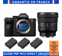 Sony A7R V + FE PZ 16-35mm f/4 G + 3 Sony NP-FZ100 + Guide PDF MCZ DIRECT '20 TECHNIQUES POUR RÉUSSIR VOS PHOTOS