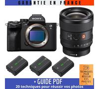 Sony A7S III + FE 24mm F1.4 GM + 3 Sony NP-FZ100 + Guide PDF ""20 TECHNIQUES POUR RÉUSSIR VOS PHOTOS