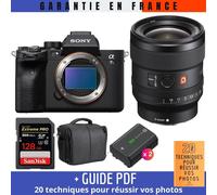 Sony A7S III + FE 24mm F1.4 GM + SanDisk 128GB Extreme PRO UHS-II SDXC 300 MB/s + 2 NP-FZ100 + Sac + Guide PDF ""20 TECHNIQUES POUR RÉUSSIR VOS PHOTOS