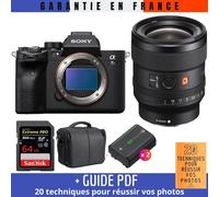 Sony A7S III + FE 24mm F1.4 GM + SanDisk 64GB Extreme PRO UHS-II SDXC 300 MB/s + 2 NP-FZ100 + Sac + Guide PDF ""20 TECHNIQUES POUR RÉUSSIR VOS PHOTOS