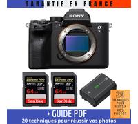 Sony A7S III Nu + 2 SanDisk 64GB Extreme PRO UHS-II SDXC 300 MB/s + 1 Sony NP-FZ100 + Guide PDF ""20 TECHNIQUES POUR RÉUSSIR VOS PHOTOS
