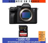 Sony A7S III Nu + SanDisk 128GB Extreme PRO UHS-II SDXC 300 MB/s + Guide PDF MCZ DIRECT '20 TECHNIQUES POUR RÉUSSIR VOS PHOTOS