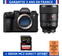 Sony A9 III + FE 135mm f/1.8 GM + 1 SanDisk 64GB Extreme PRO UHS-II SDXC 300 MB/s + Ebook '20 Techniques pour Réussir vos Photos' - Appareil Photo Professionnel