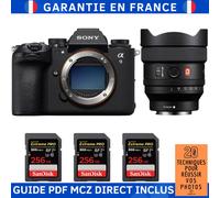 Sony A9 III + FE 14mm f/1.8 GM + 3 SanDisk 256GB Extreme PRO UHS-II SDXC 300 MB/s + Ebook '20 Techniques pour Réussir vos Photos' - Appareil Photo Hybride Sony