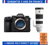 Sony A9 III + FE 200-600mm f/5.6-6.3 G OSS + Ebook '20 Techniques pour Réussir vos Photos' - Appareil Photo Professionnel