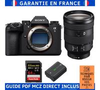 Sony A9 III + FE 24-105mm f/4 G OSS + 1 SanDisk 64GB Extreme PRO UHS-II SDXC 300 MB/s + 1 Sony NP-FZ100 + Ebook '20 Techniques pour Réussir vos Photos' - Appareil Photo Hybride Sony