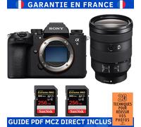 Sony A9 III + FE 24-105mm f/4 G OSS + 2 SanDisk 256GB Extreme PRO UHS-II SDXC 300 MB/s + Ebook '20 Techniques pour Réussir vos Photos' - Appareil Photo Hybride Sony