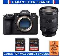 Sony A9 III + FE 24-105mm f/4 G OSS + 2 SanDisk 512GB Extreme PRO UHS-II SDXC 300 MB/s + Ebook '20 Techniques pour Réussir vos Photos' - Appareil Photo Hybride Sony