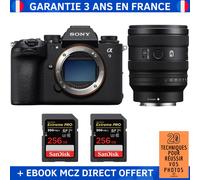 Sony A9 III + FE 24-50mm f/2.8 G + 2 SanDisk 256GB Extreme PRO UHS-II SDXC 300 MB/s + Ebook '20 Techniques pour Réussir vos Photos' - Appareil Photo Professionnel