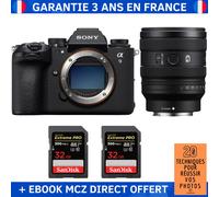 Sony A9 III + FE 24-50mm f/2.8 G + 2 SanDisk 32GB Extreme PRO UHS-II SDXC 300 MB/s + Ebook '20 Techniques pour Réussir vos Photos' - Appareil Photo Professionnel