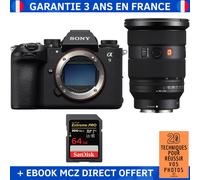 Sony A9 III + FE 24-70mm f/2.8 GM II + 1 SanDisk 64GB Extreme PRO UHS-II SDXC 300 MB/s + Ebook '20 Techniques pour Réussir vos Photos' - Appareil Photo Professionnel