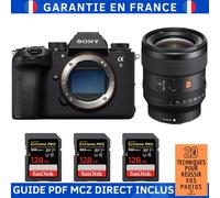 Sony A9 III + FE 24mm f/1.4 GM + 3 SanDisk 128GB Extreme PRO UHS-II SDXC 300 MB/s + Ebook '20 Techniques pour Réussir vos Photos' - Appareil Photo Hybride Sony