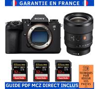 Sony A9 III + FE 24mm f/1.4 GM + 3 SanDisk 32GB Extreme PRO UHS-II SDXC 300 MB/s + Ebook '20 Techniques pour Réussir vos Photos' - Appareil Photo Hybride Sony