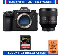 Sony A9 III + FE 85mm f/1.4 GM + 1 SanDisk 128GB Extreme PRO UHS-II SDXC 300 MB/s + Ebook '20 Techniques pour Réussir vos Photos' - Appareil Photo Professionnel