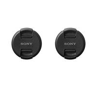 Sony ALCF55S.SYH Bouchon d'objectif Noir 55 mm & ALC-F49S Protège-Objectif Avant 49 mm, Noir