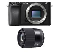 appareil photo hybride alpha 6100 noir + sigma 30mm 1.4